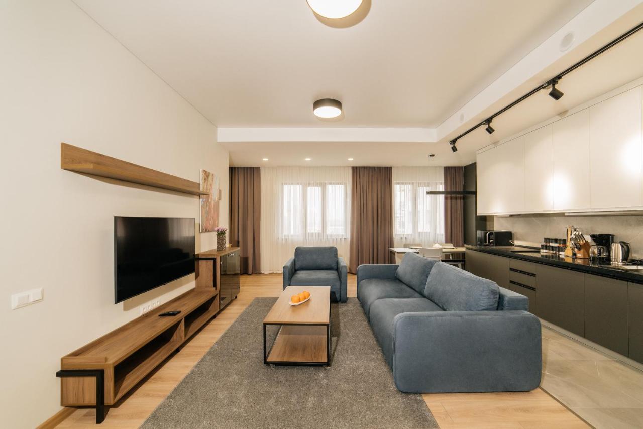 Solutel Apartments-35 Bisjkek Buitenkant foto